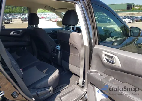 2019 Nissan Pathfinder Sv z USA, uszkodzony, nr VIN 5N1DR2MM4KC597313